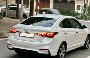 Xe Hyundai Accent 1.4 ATH 2019 Trắng, Nội Thất Kem