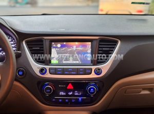 Xe Hyundai Accent 1.4 ATH 2019 Trắng, Nội Thất Kem