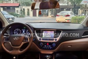 Xe Hyundai Accent 1.4 ATH 2019 Trắng, Nội Thất Kem