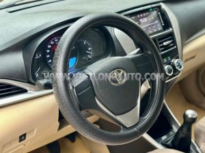 Xe Toyota Vios 1.5E MT 2019 Vàng, Nội Thất Kem