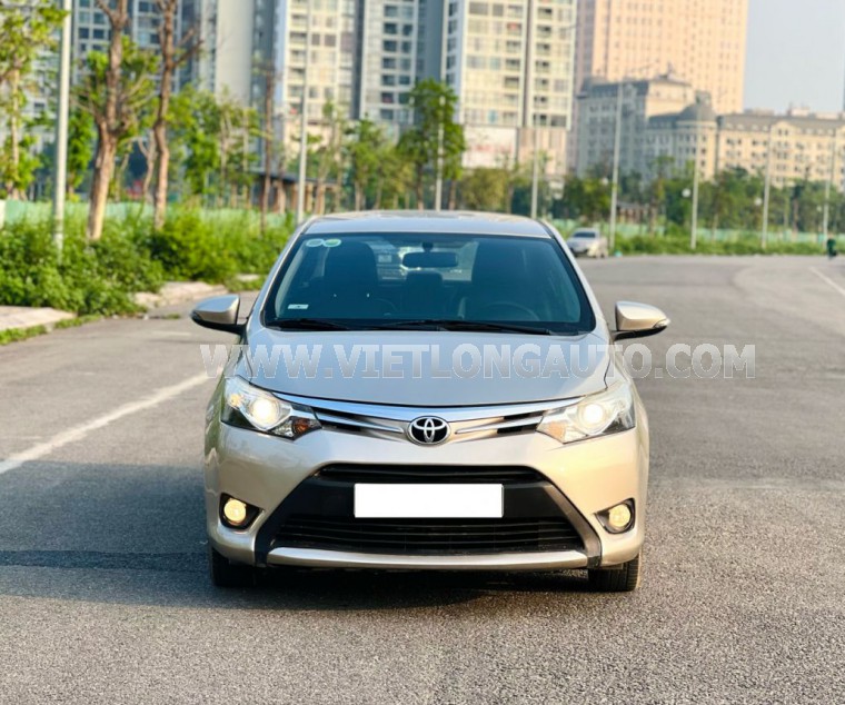 Toyota Vios 1.5G 2016 Vàng, Nội Thất Đen