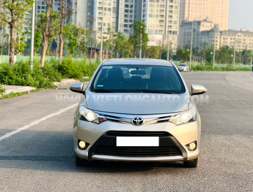 Toyota Vios 1.5G 2016 Vàng, Nội Thất Đen