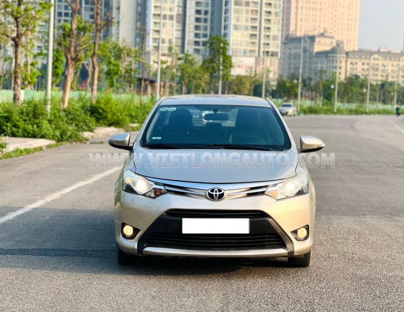 Toyota Vios 1.5G 2016 Vàng, Nội Thất Đen