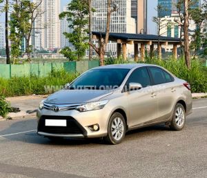 Xe Toyota Vios 1.5G 2016 Vàng, Nội Thất Đen