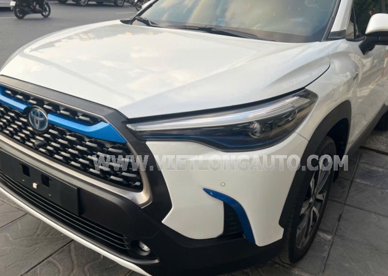 Xe Toyota Corolla Cross 1.8HV 2021 Trắng, Nội Thất Đen
