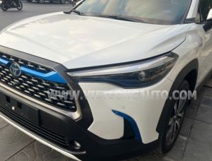 Xe Toyota Corolla Cross 1.8HV 2021 Trắng, Nội Thất Đen