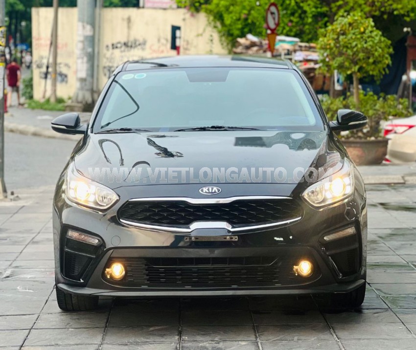 Xe Kia Cerato 1.6 AT Deluxe 2020 Đen, Nội Thất Ghi