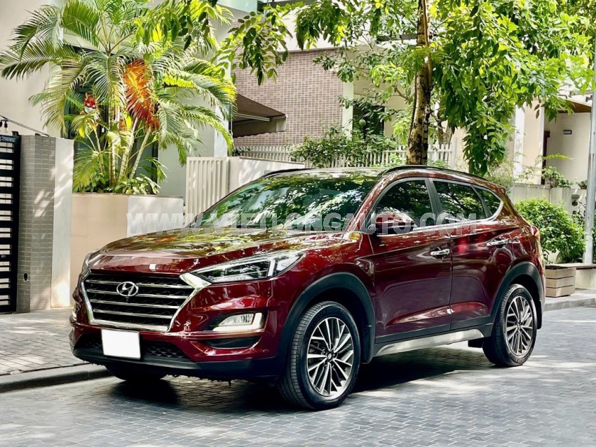 Xe Hyundai Tucson 2.0 ATH 2020 Đỏ, Nội Thất Kem