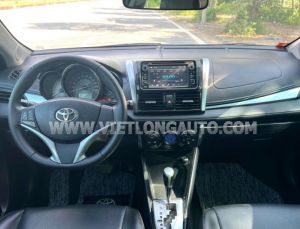 Xe Toyota Vios 1.5G 2016 Vàng, Nội Thất Đen