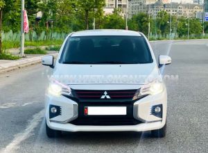 Xe Mitsubishi Attrage 1.2 CVT 2020 Trắng, Nội Thất Đen
