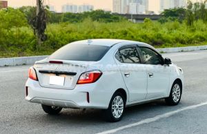 Xe Mitsubishi Attrage 1.2 CVT 2020 Trắng, Nội Thất Đen