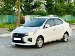 Xe Mitsubishi Attrage 1.2 CVT 2020 Trắng, Nội Thất Đen