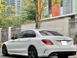 Xe Mercedes Benz C class C300 AMG 2019 Trắng, Nội Thất Nâu