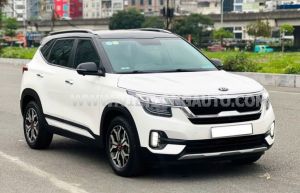 Xe Kia Seltos Premium 1.4 AT 2020 Trắng, Nội Thất Kem