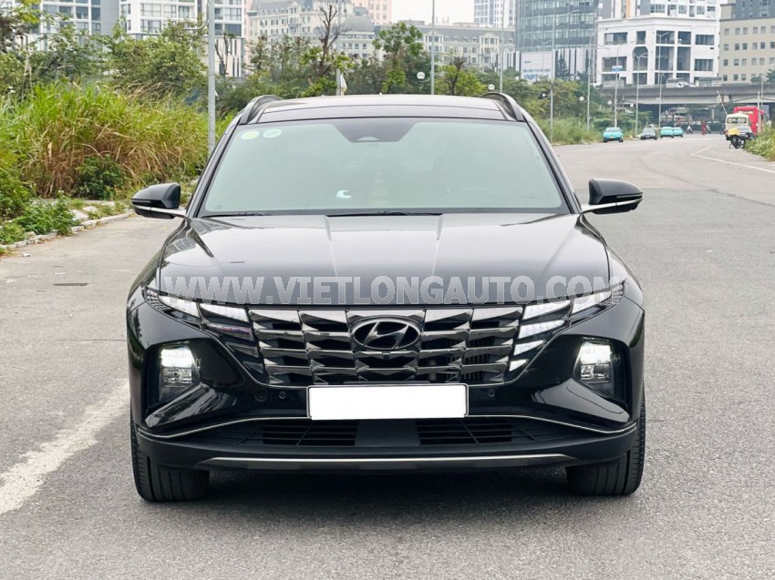 Hyundai Tucson 1.6 AT Turbo HTRAC Đặc biệt 2022 Đen, Nội Thất Nâu