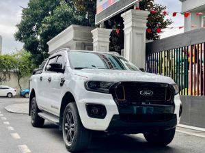 Xe Ford Ranger Wildtrak 2.0L 4x4 AT 2021 Trắng, Nội Thất Đen