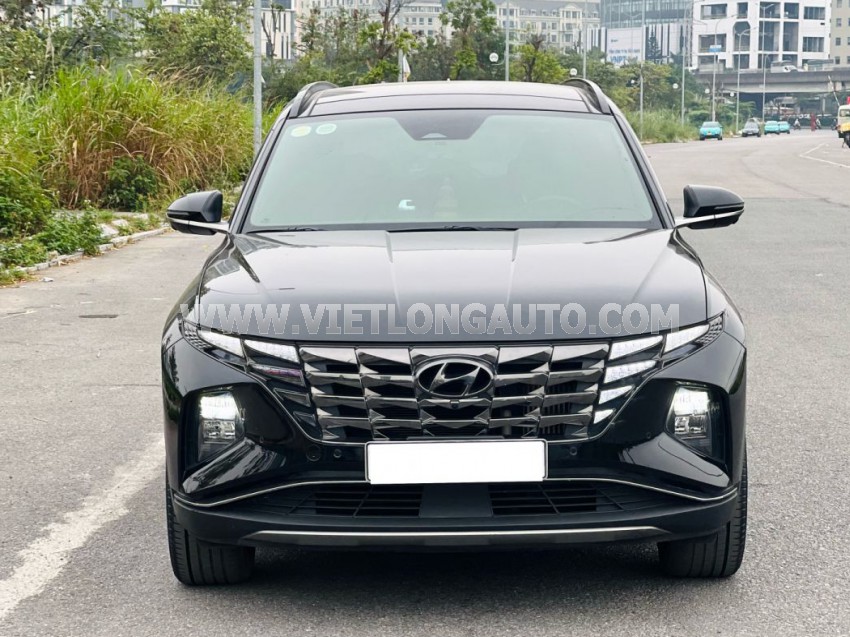 Hyundai Tucson 1.6 AT Turbo HTRAC Đặc biệt 2022 Đen, Nội Thất Nâu