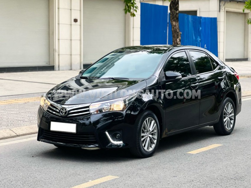 Toyota Corolla altis 1.8G AT 2017 Đen, Nội Thất Đen