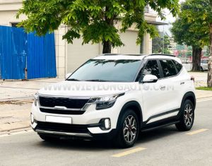Xe Kia Seltos Premium 1.4 AT 2022 Trắng, Nội Thất Kem