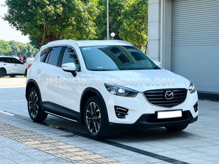 Mazda CX5 2.5 AT 2016 Trắng, Nội Thất Đen