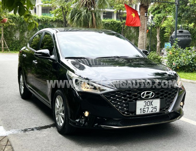Hyundai Accent 1.4 AT 2022 Đen, Nội Thất Kem