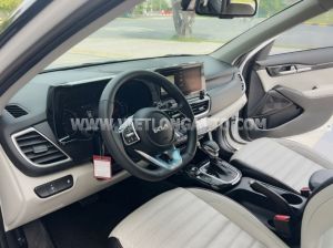 Xe Kia Seltos Premium 1.4 AT 2022 Trắng, Nội Thất Kem