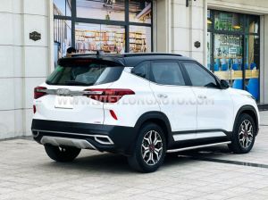 Xe Kia Seltos Premium 1.4 AT 2022 Trắng, Nội Thất Kem