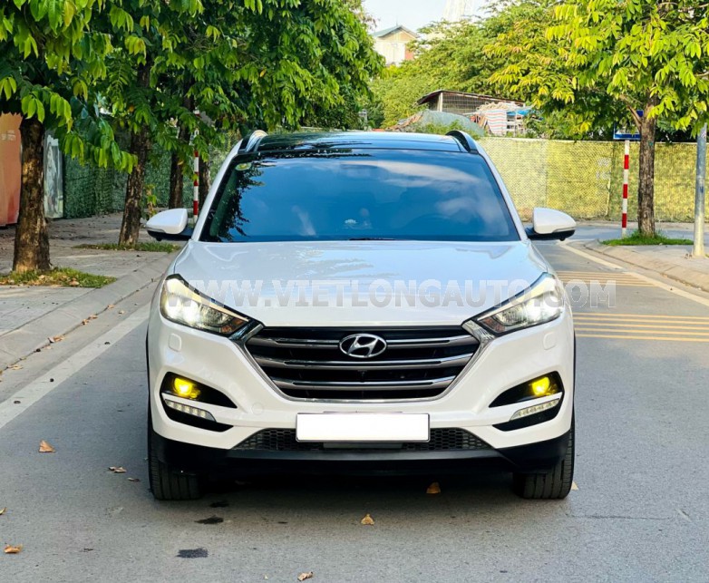 Hyundai Tucson 2.0 ATH 2018 Trắng, Nội Thất Kem