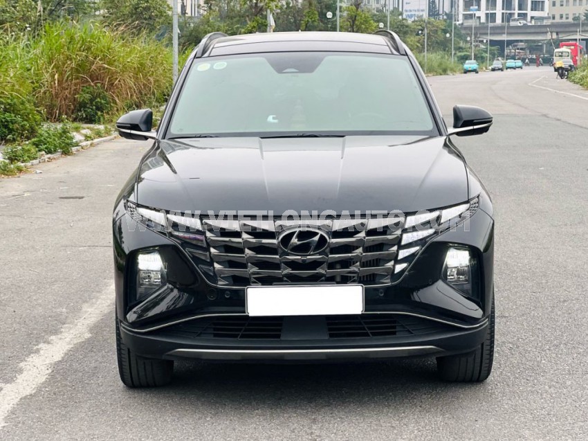 Hyundai Tucson 1.6 AT Turbo HTRAC Đặc biệt 2022 Đen, Nội Thất Nâu