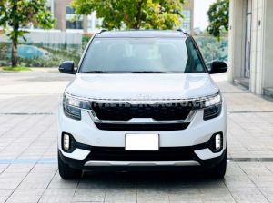 Xe Kia Seltos Premium 1.4 AT 2022 Trắng, Nội Thất Kem