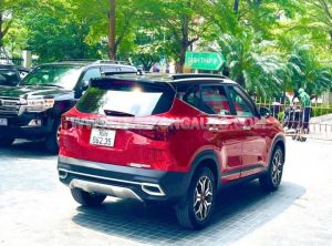 Xe Kia Seltos Luxury 1.4 AT 2021 Đỏ, Nội Thất Kem