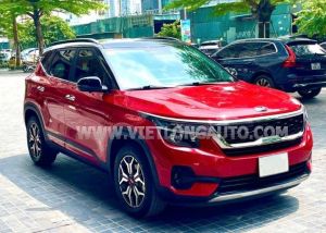 Xe Kia Seltos Luxury 1.4 AT 2021 Đỏ, Nội Thất Kem