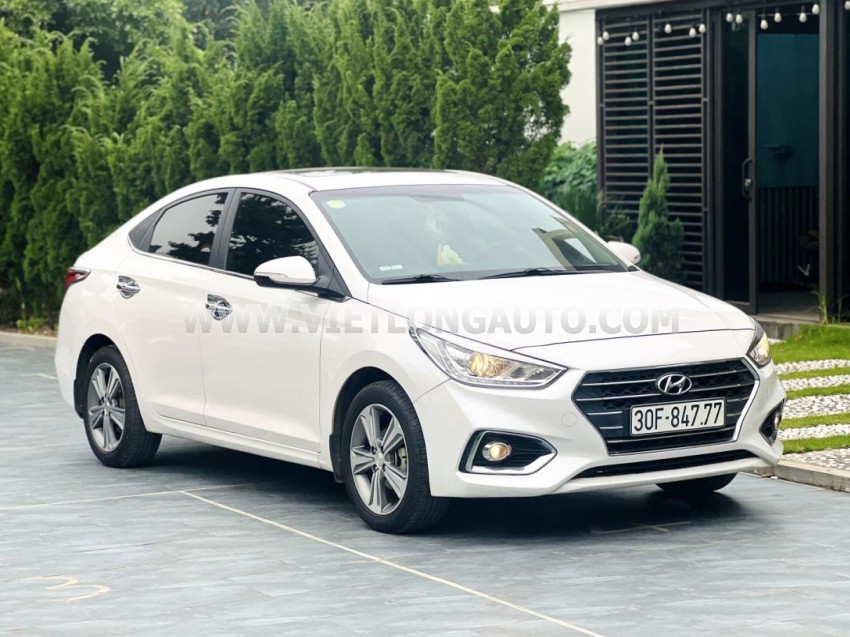 Xe Hyundai Accent 1.4 ATH 2019 Trắng, Nội Thất Nhiều màu