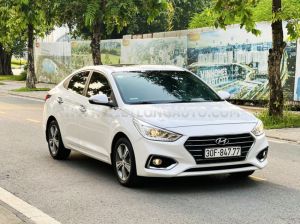 Xe Hyundai Accent 1.4 ATH 2019 Trắng, Nội Thất Kem