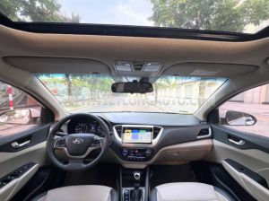 Xe Hyundai Accent 1.4 ATH 2019 Trắng, Nội Thất Kem