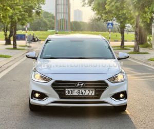 Xe Hyundai Accent 1.4 ATH 2019 Trắng, Nội Thất Kem