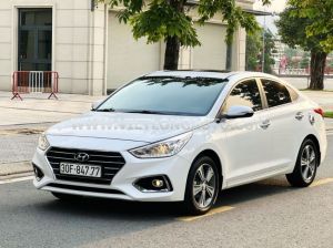 Xe Hyundai Accent 1.4 ATH 2019 Trắng, Nội Thất Kem