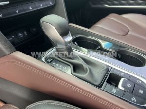Xe Hyundai SantaFe Premium 2.2L HTRAC 2019 Trắng, Nội Thất Nâu