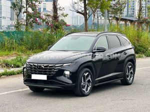 Xe Hyundai Tucson 1.6 AT Turbo HTRAC Đặc biệt 2022 Đen, Nội Thất Nâu