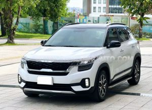 Xe Kia Seltos Premium 1.4 AT 2022 Trắng, Nội Thất Kem
