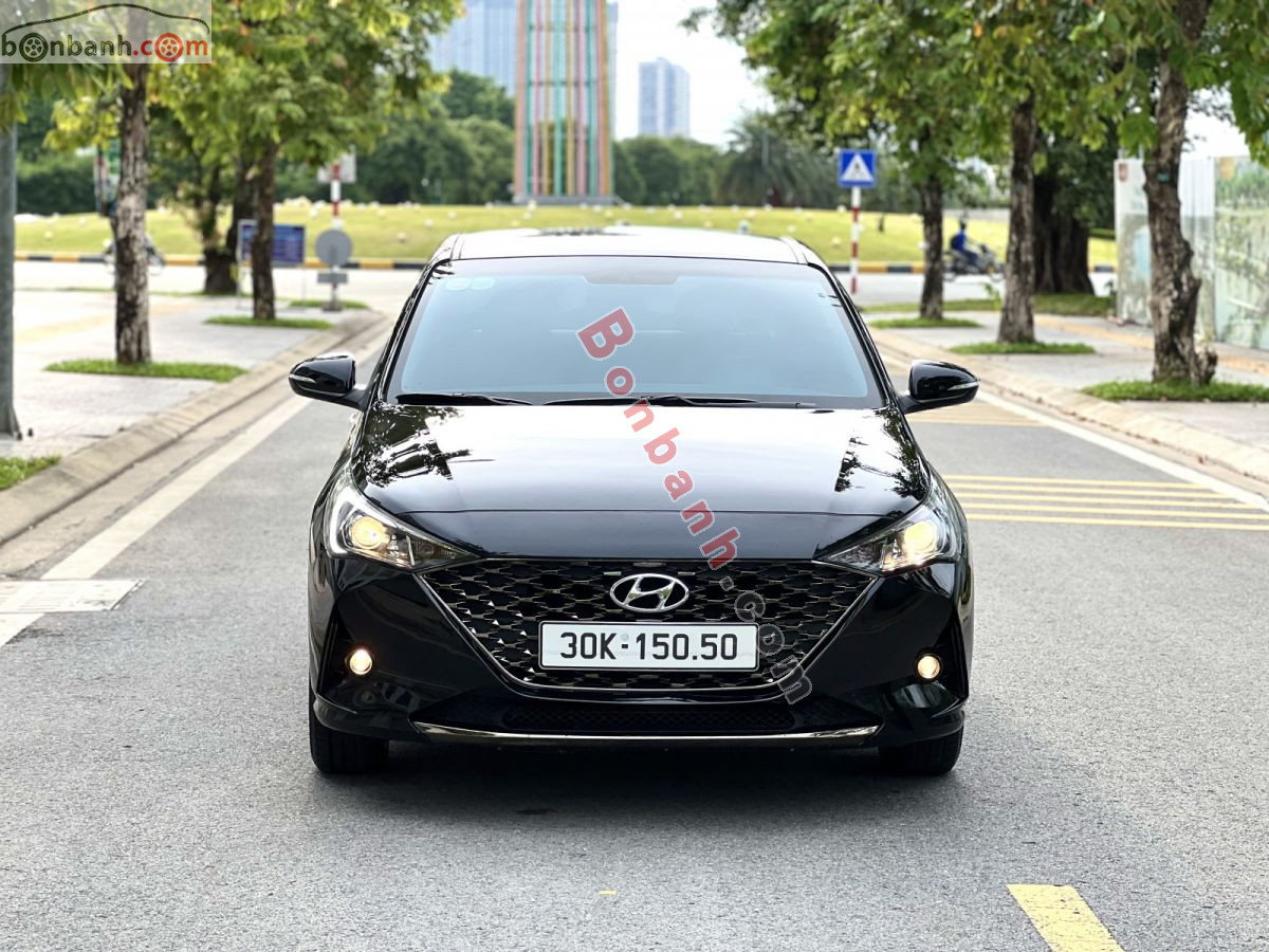 Hyundai Accent 1.4 AT 2022 Đen, Nội Thất Kem