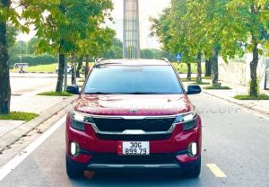 Xe Kia Seltos Premium 1.4 AT 2020 Đỏ, Nội Thất Kem