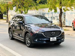 Xe Mazda CX8 Luxury 2020 Xanh, Nội Thất Nâu