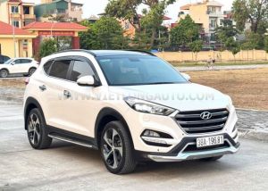 Xe Hyundai Tucson 1.6 AT Turbo 2018 Trắng, Nội Thất Kem